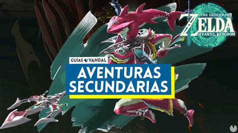 Todas las aventuras secundarias de Zelda: Tears of .